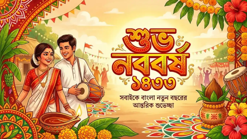Subha Nababarsha 2026 (শুভ নববর্ষ ১৪৩৩)