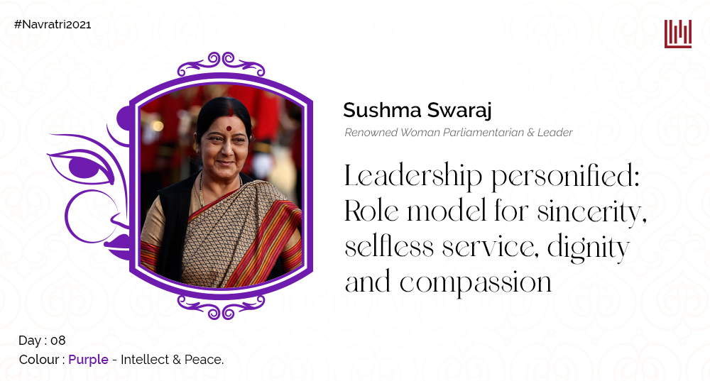Sushma Swaraj: A Distinguished Leader of Indian Parliament(1970)